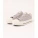 [CONVERSE] low cut спортивные туфли 24.5cm серый серия прочее женский 