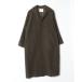 [URBAN RESEARCH DOORS] пальто с отложным воротником ONE зеленый женский 