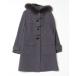 [JILL by JILL STUART] полупальто "даффл коут" M серый женский 