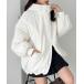 [one after another NICE CLAUP] с хлопком блузон FREE "теплый" белый женский 