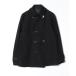 [BEAMS LIGHTS] пальто с отложным воротником LARGE черный мужской 