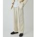 [UNITED TOKYO] брюки 1 "теплый" белый мужской 