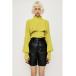 [SLY] вязаный ансамбль FREE желтый женский 