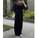 [DouDou] брюки платье LARGE темно-синий женский 