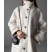[me+em select] пальто с отложным воротником MEDIUM слоновая кость женский 