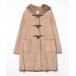 [NANO universe] полупальто "даффл коут" 36 бежевый женский 