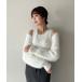 [Olu.] вязаный ансамбль FREE белый женский 