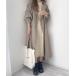 [chocomee] тренчкот ONESIZE Brown женский 