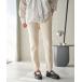[FREAK'S STORE] легкий брюки свободный "теплый" белый женский 