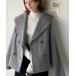 [classicalelf] бушлат SMALL серый женский 