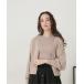 [NANO universe] вязаный ансамбль FREE свет бежевый женский 