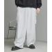 [ASTRONOMY] брюки-карго S белый мужской 