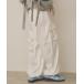[VIOLETTA] брюки-карго M белый женский 