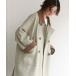 [notch.] пальто с отложным воротником M бежевый женский 