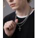  аллергия соответствует колье [Cr+ov( Claw vu)] плоский 2 полосный Cross колье cro-neck-17-2[RBTS] мужской женский 