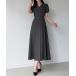  One-piece ремень имеется tuck flair no color One-piece 