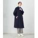 [COMME CA ISM] пальто с отложным воротником MEDIUM темно-синий женский 
