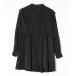 [VIS] длинный рукав туника S черный женский 