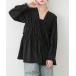 [SENSE OF PLACE by URBAN RESEARCH] длинный рукав туника ONE черный женский 