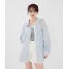 [mystic] длинный рукав туника FREE голубой женский 