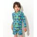 uv cut Rush Guard BOY'S saw galaZIP Rush Guard Kids ребенок мужчина девочка 