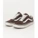 [VANS] low cut спортивные туфли 23cm Brown женский 
