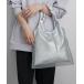 [nissen] большая сумка FREE серебряный женский 
