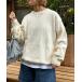 [CIAOPANIC TYPY] длинный рукав вязаный LARGE "теплый" белый мужской 