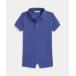  baby Polopo колено хлопок сетка Polo shortall 