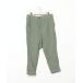 [ZUCCa] укороченные брюки M size зеленый женский 