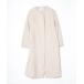 [NATURAL BEAUTY BASIC] no color пальто MEDIUM "теплый" белый женский 