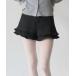  брюки кромка оборка шорты женский 
