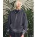  Parker [UNISEX]Deep Front Neck Prime-Over Half-zip Hoodie/ глубокий передний шея prime over половина Zip Parker [MAISON SPECIAL/ mezzo n...