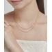 [ciite' surgical stainless] колье FREE розовое золото женский 