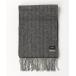 [BEAMS] полоса рисунок muffler - серый женский 