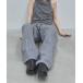  широкий брюки джинсы Denim Denim брюки полоса легкий Roo z Denim женский 