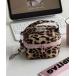  сумка Leopard рисунок Mini vanity сумка женский 