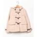 [B:MING by BEAMS] полупальто "даффл коут" MEDIUM бежевый женский 