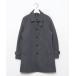 [NANO universe] пальто с отложным воротником M серый мужской 