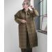 [niko and...] пальто с отложным воротником LONG Brown женский 