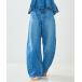  широкий брюки джинсы Denim Denim брюки [ повторное поступление ]woshudo barrel джинсы женский 