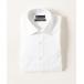  формальный рубашка [ non утюг ] длинный рукав рубашка [ Classico ] текстильный узор Semi-wide цвет белый мужской 