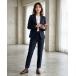  церемония костюм выставить дамский костюм верх и низ в комплекте [ жакет & брюки ] темно-синий женский 