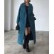 [PAGEBOY] Пальто Честерфилд MEDIUM moss green женский 
