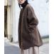 [zootie] no color пальто свободный Brown женский 