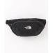 [THE NORTH FACE] вышивка сумка-пояс - черный мужской 