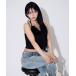  топ Shoulder Beaded Fur Camisole / плечо бисер мех топ 