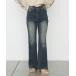  джинсы Denim Denim брюки [2 размер развитие ] стразы flair Denim брюки женский 