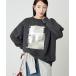 [FREAK'S STORE] тренировочный cut and sewn свободный черный женский 