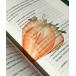 книга@ фрукты Bookmark прозрачный . рекламная закладка книжка маркер (габарит) 